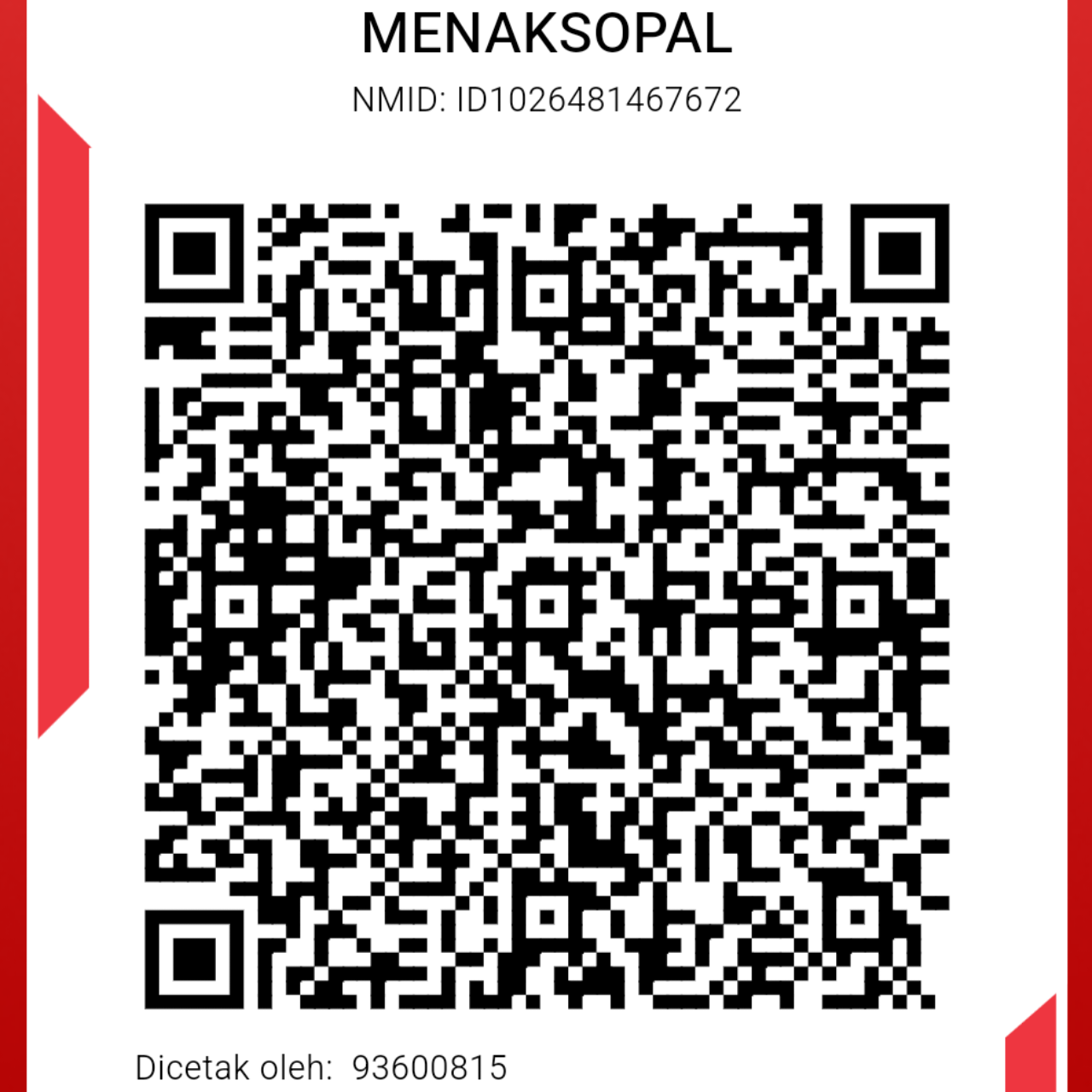 QR Code Pembayaran